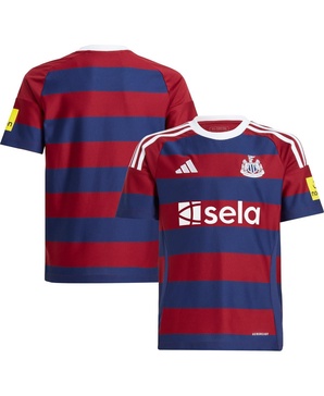 Big Boys and Girls Burgundy Newcastle United 2024/25 Away Replica Jersey
