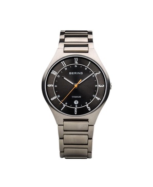 Men's Titanium Case and Multi Link Watch