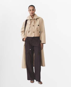 Women's Pockets Cotton Jacket