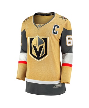 Women's Mark Stone Gold Vegas Golden Knights Captain Patch Alternate Premier Breakaway Player Jersey