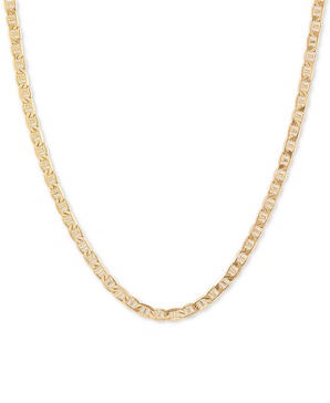 Mariner Link 18" Chain Necklace in Sterling Silver
