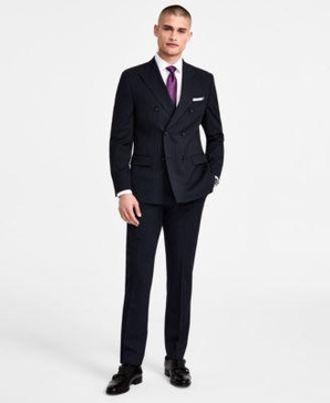 Men's Slim-Fit Pinstripe Suit Separates, Created for Macy's