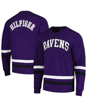 Men's Purple, Black Baltimore Ravens Nolan Long Sleeve T-shirt