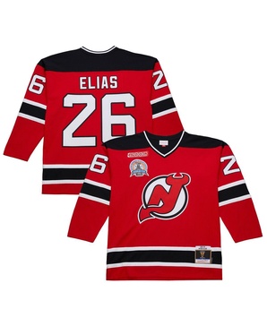 Men's Patrik Elias Red New Jersey Devils 1999-00 Power Play Jersey