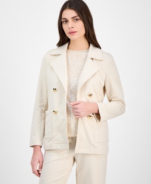 Women's Luxe French Terry Relaxed Fit Blazer