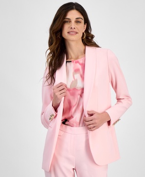 Women's Liberty Stretch Open-Front Shawl Collar Blazer