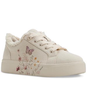 Women's Wildflowers Lace-Up Low-Top Sneakers