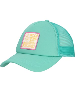 Women's Green Across Waves Trucker Adjustable Hat
