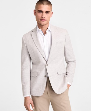 Men's Slim-Fit Plaid Sport Coat, Created for Macy's