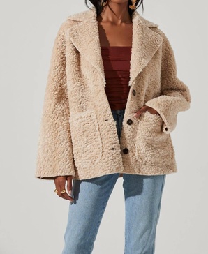 willow jacket in natural