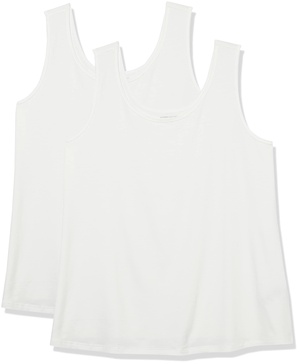 Amazon Essentials Women's Plus Size Tank Top, Multipacks