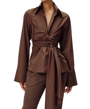 moscow top in mocha