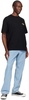 Blue Single Knee Jeans