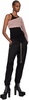 Black Basic Rib Tank Top