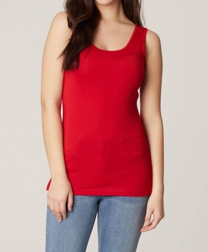 bra- friendly tank in red