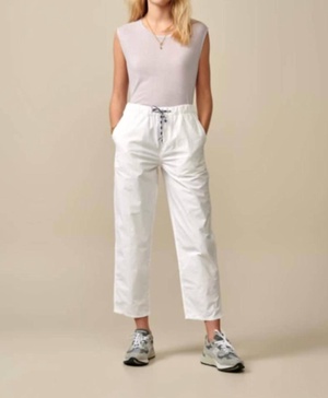 pizzy pant in white