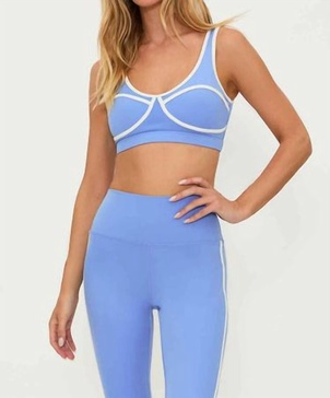 olympia top in alps blue