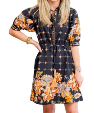 celia dress in harvest