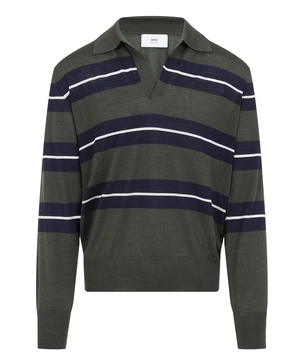 Long sleeve polo shirt