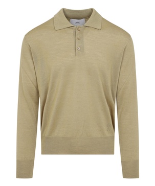 Tonal Adc Long sleeve polo shirt