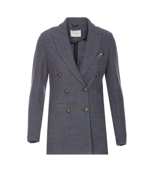 Double Breasted Button Jacket