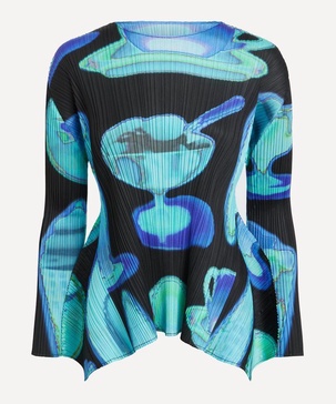 THERMAL FOODS Pleated Top