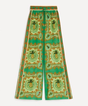 La Musica Silk Trousers