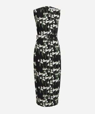 Lucille Snowdrop Midi Dress