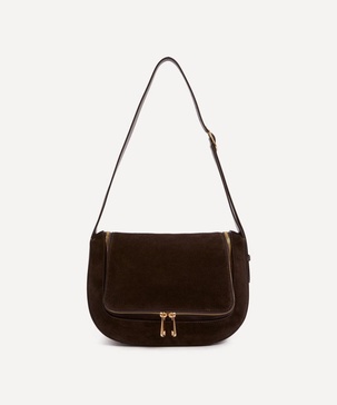 Vere Suede Shoulder Bag