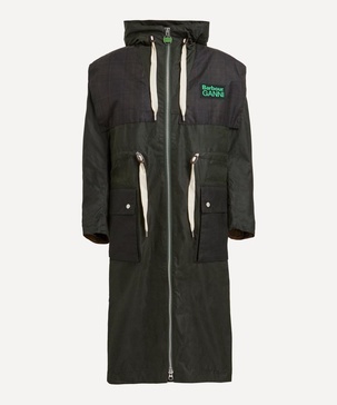 x GANNI Waxed Parka Jacket