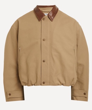 Khaki-Beige Twill Jacket