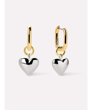 - Heart Earrings - Wesley