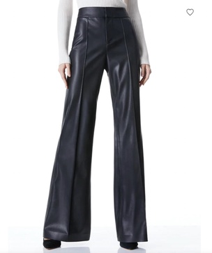 dylan vegan leather pant in black