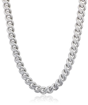 Amazon Essentials Stainless Steel 8MM Cuban Chain (previously Amazon Collection)