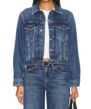 90's jean jacket in control