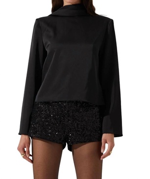 bethwin top in black