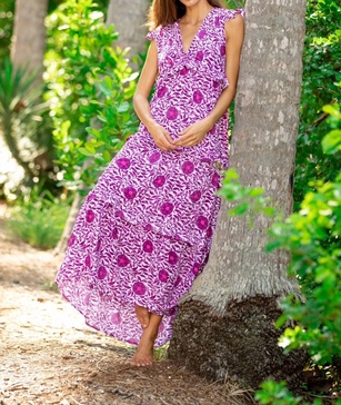 kassandra maxi in violet