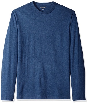 Amazon Essentials Slim-Fit Long Sleeve Shirt for Men, Pocket and No Pocket Styles