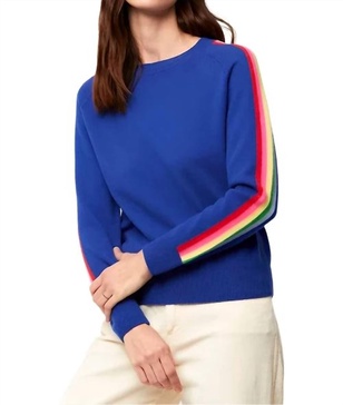 aracar cashmere sweater in royal