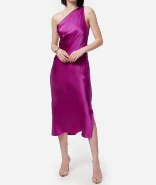 anges dress in purple