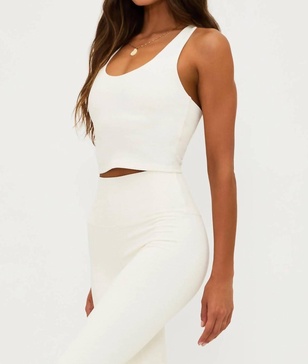 yara bra tank top in ivory
