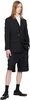Black Textured Blazer