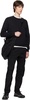 Black Nylon B Lens Tote