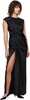 Black Imogen Maxi Skirt