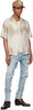 Blue Crystal Starburst MX1 Jeans