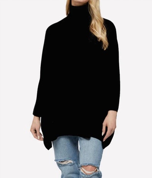 jojo poncho in black
