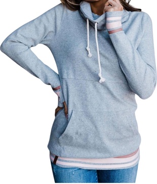 cowlneck sweatshirt in mad about you