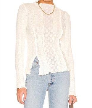 lula top in gardenia