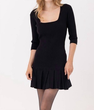 gatlin dress in black
