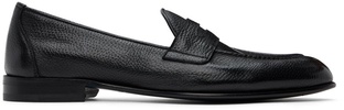 Black Appia Penny Loafers